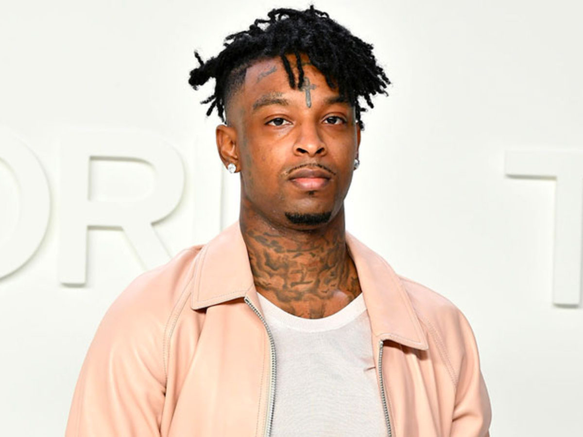 21 Savage shows off his new look